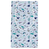 海（青） スモールペーパーバッグ (正面)