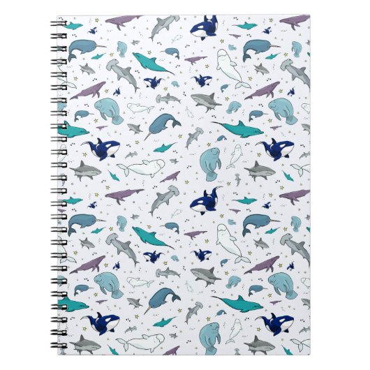 海（青） ノートブック (正面)