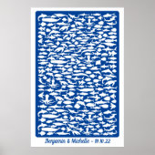 海- 250 Signature Guest Book Alternative ポスター (正面)