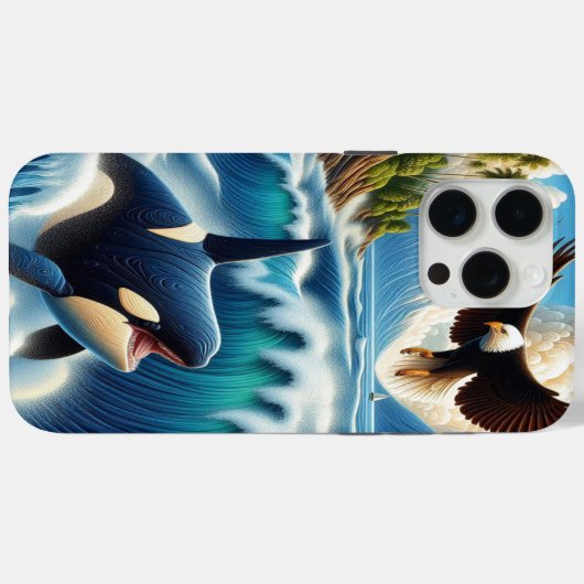 海 Case-Mate iPhoneケース (裏面 (横))