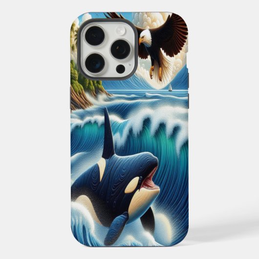 海 iPhoneケース (裏面)