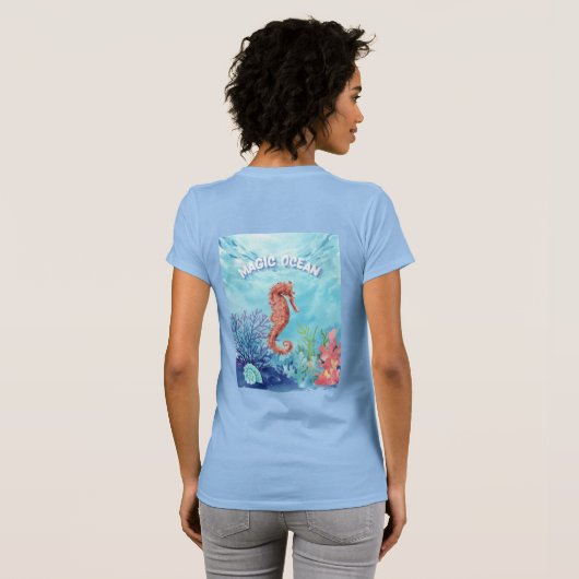 海 Tシャツ (裏面フル)