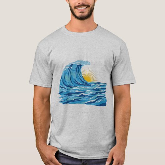 海 Tシャツ (正面)