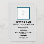 海Bl. and Lt. Gray仮想バス。開く一致 セーブザデート (正面/裏面)