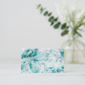 海Blue Waves名刺 名刺 (スタンド正面)