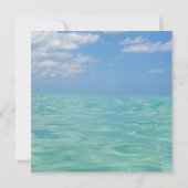 海III |の結婚式招待状の半光沢 招待状 (裏面)