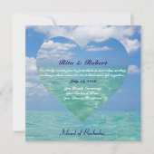 海III |の結婚式招待状の半光沢 招待状 (正面)