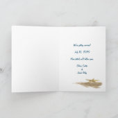 海Starfish日付の保存 案内状 (内部)