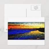 海SunSet ポストカード (正面/裏面)