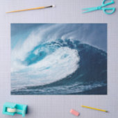 海Surf Wave 17x23デコページティッシュペーパー 薄葉紙 (クラフト)
