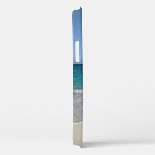 海V2上の青カリブのいビーチ波 Case-Mate iPhoneケース (裏面 / 右)