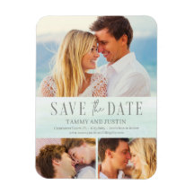 海Vibesビーチ結婚式Save The Date Magnet