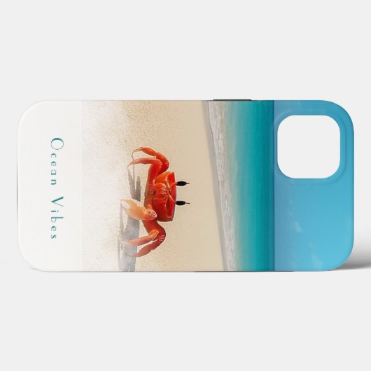 海Vibes / iPhone 13ケース強 Case-Mate iPhoneケース (裏面 (横))