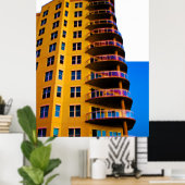 海Vistas Corner Units Architectureフォトアート3 ポスター (ホームオフィス)