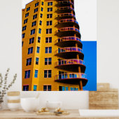 海Vistas Corner Units Architectureフォトアート3 ポスター (キッチン)
