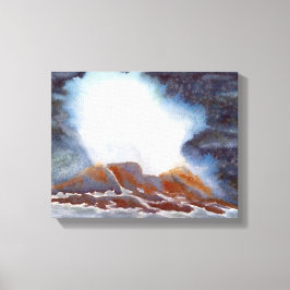 海Waveキャンバス印刷 キャンバスプリント