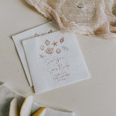 海You近海の赤ちゃんシャワー スタンダードカクテルナプキン