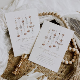 海You間もなく赤ちゃんシャワー 招待状