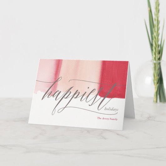 浸される縞で飾ります カード (正面)