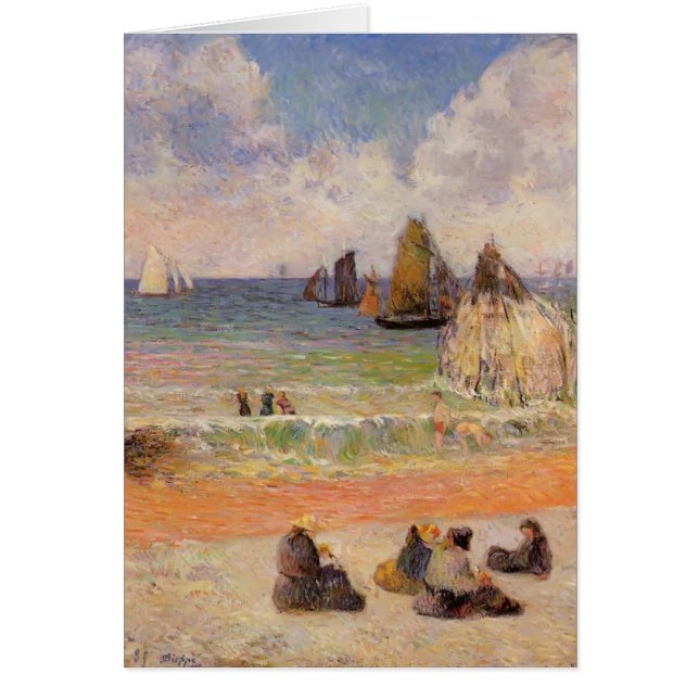 浸っているポールGauguin- Dieppe (正面)