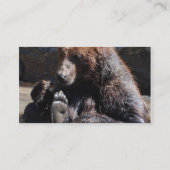 浸るくま 名刺 (裏面)