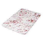 浸る血恐怖恐怖のハロウィンの血の装飾 バスマット (アングル)