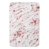 浸る血恐怖恐怖のハロウィンの血の装飾 バスマット (正面縦)