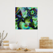 浸水布 ポスター (キッチン)