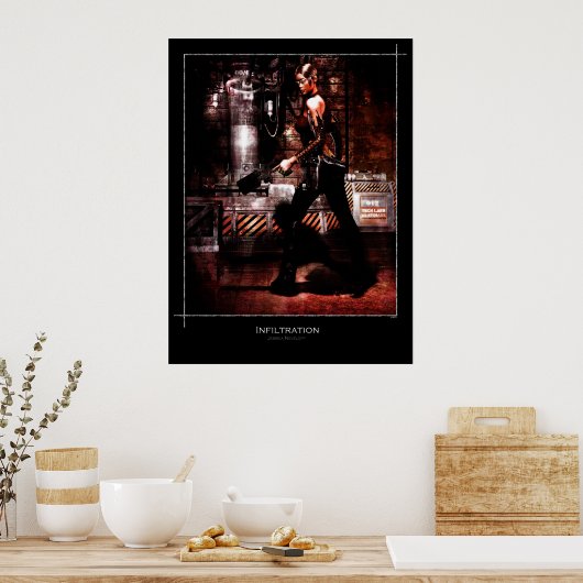 浸潤 ポスター (キッチン)