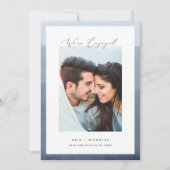 浸縁ど |フォト婚約 案内状 (正面)