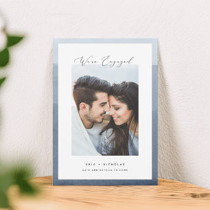 浸縁ど フォト婚約 案内状