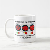 浸透学習の致命的な結果 (生物学) コーヒーマグカップ (左)