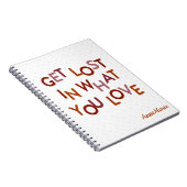 消えた赤がノートブ失ったックの好きなアイテムに ノートブック (右側)