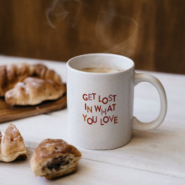 消えた赤失ったが好きな色に コーヒーマグカップ