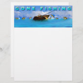 消えた魚釣り文房具/フライヤー (正面/裏面)