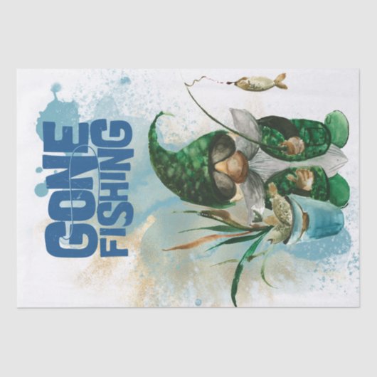 消えた魚釣り格言の切り離し 薄葉紙 (正面)