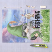 消えた魚釣り格言の切り離し 薄葉紙 (クラフト)