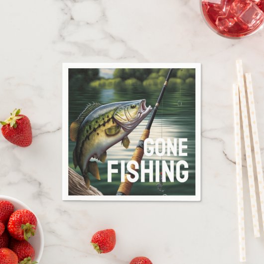 消えた魚釣り除・売却パーティー供給 スタンダードカクテルナプキン (インサイチュ)