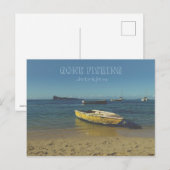 消えた魚釣り – 探さない（カスタマイズ可能） ポストカード (正面/裏面)