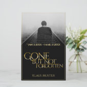 消えていたが忘れない – 暗い金ゴールド (スタンド正面)