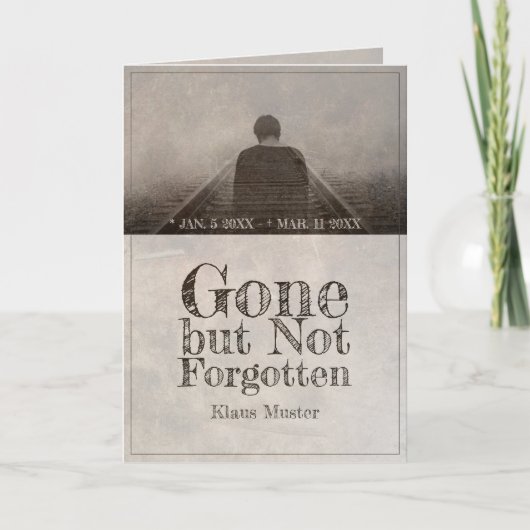 消えてない忘れ-ヴィンテージ カード (正面)