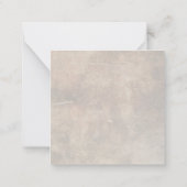 消えてない忘れ-ヴィンテージ ノートカード (裏面)