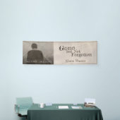 消えてない忘れ-ヴィンテージ 横断幕 (トレードショー)