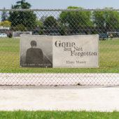 消えてない忘れ-ヴィンテージ 横断幕 (インサイチュ)