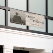 消えてない忘れ-ヴィンテージ 横断幕 (ビルの外側)