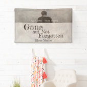 消えてない忘れ-ヴィンテージ 横断幕 (インサイチュ)