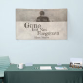 消えてない忘れ-ヴィンテージ 横断幕 (トレードショー)