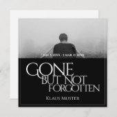 消えてない忘れ – 暗色 (正面/裏面)