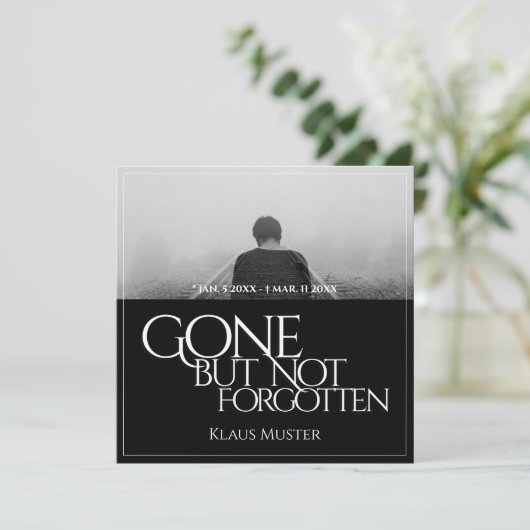 消えてない忘れ – 暗色 (スタンド正面)