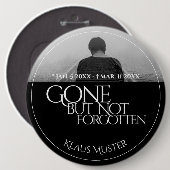 消えてない忘れ – 暗色 缶バッジ (正面&裏面)